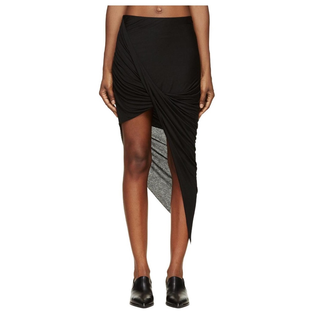 Helmut Lang Kinetic Jersey skirt sz P